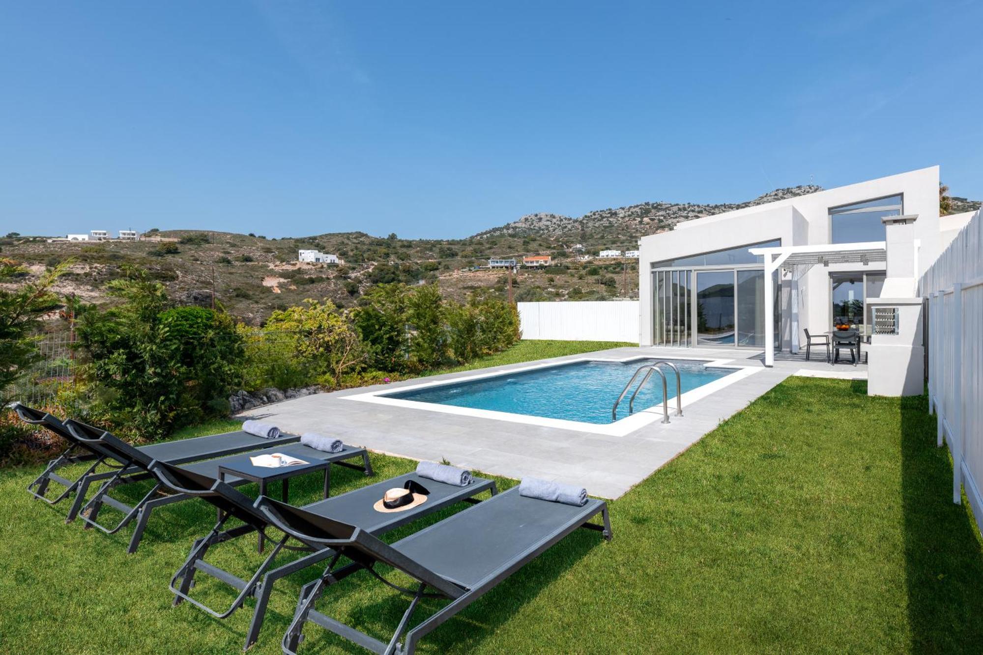 Pantheon Luxury Villas Rhodes Island Afantou Ngoại thất bức ảnh