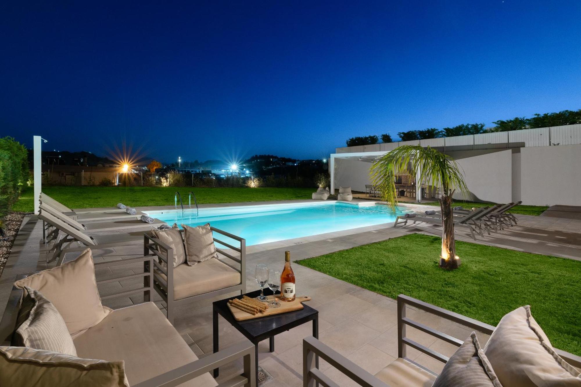 Pantheon Luxury Villas Rhodes Island Afantou Ngoại thất bức ảnh