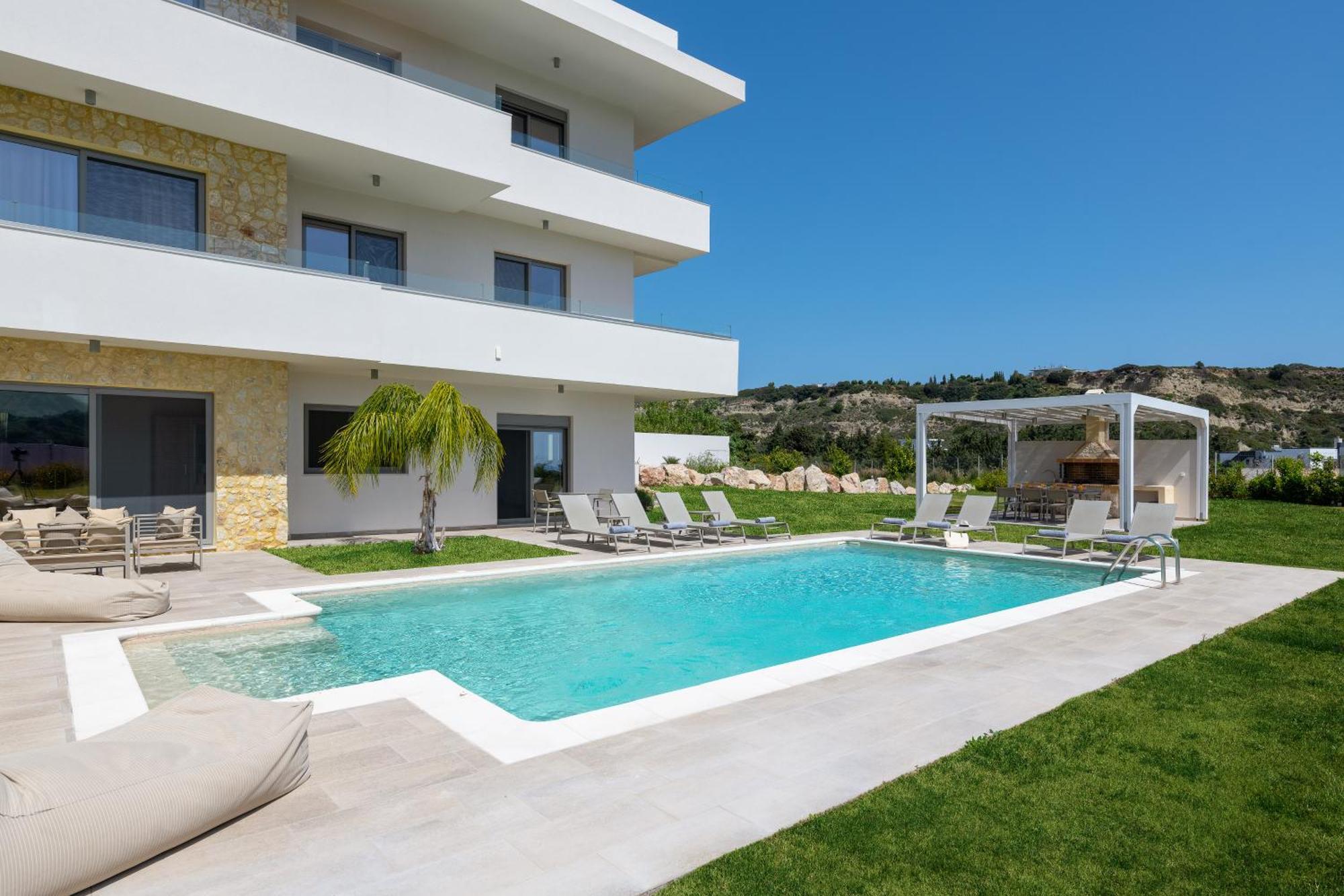 Pantheon Luxury Villas Rhodes Island Afantou Ngoại thất bức ảnh