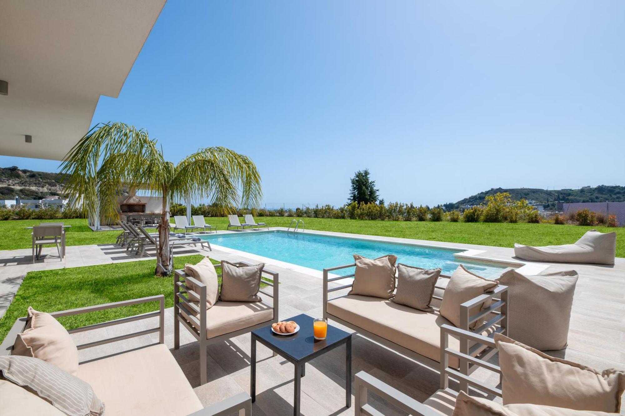 Pantheon Luxury Villas Rhodes Island Afantou Ngoại thất bức ảnh